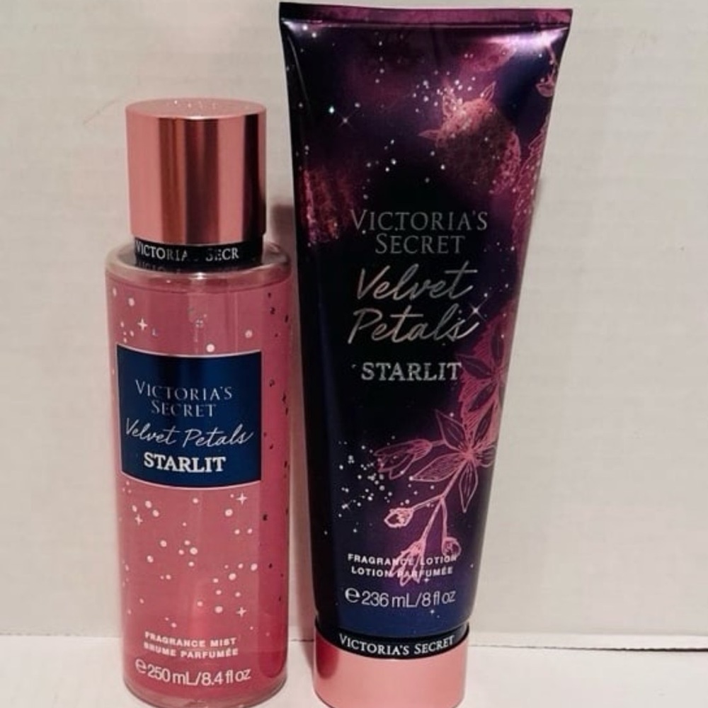 Victoria’s Secret NEW Velvet Petals Starlit Fragrance Lotion & Mist